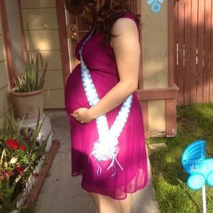 Liz Lange Maternity Dress - Purple